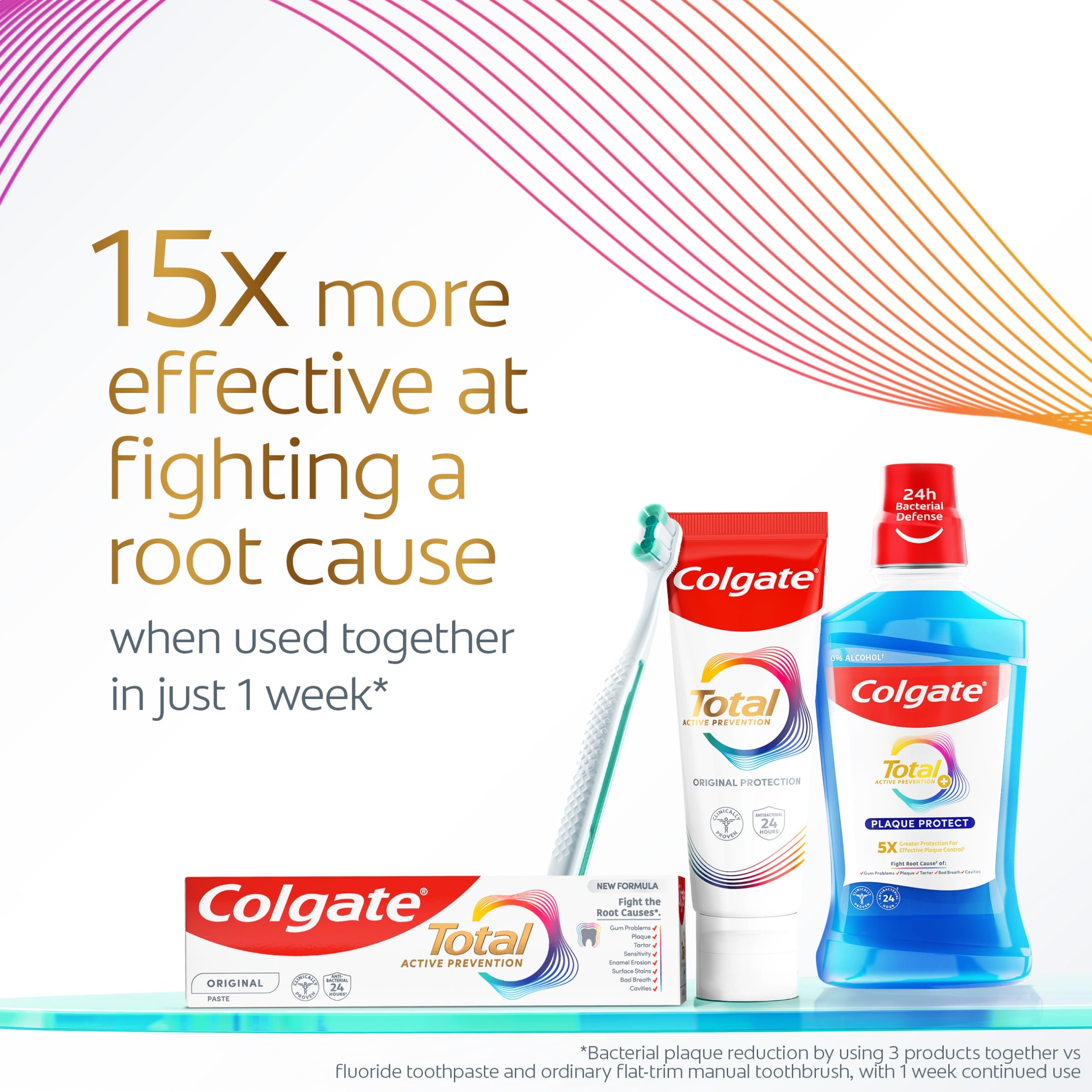Colgate Total Active Prevention Original Toothpaste 125ml thumbnail 5