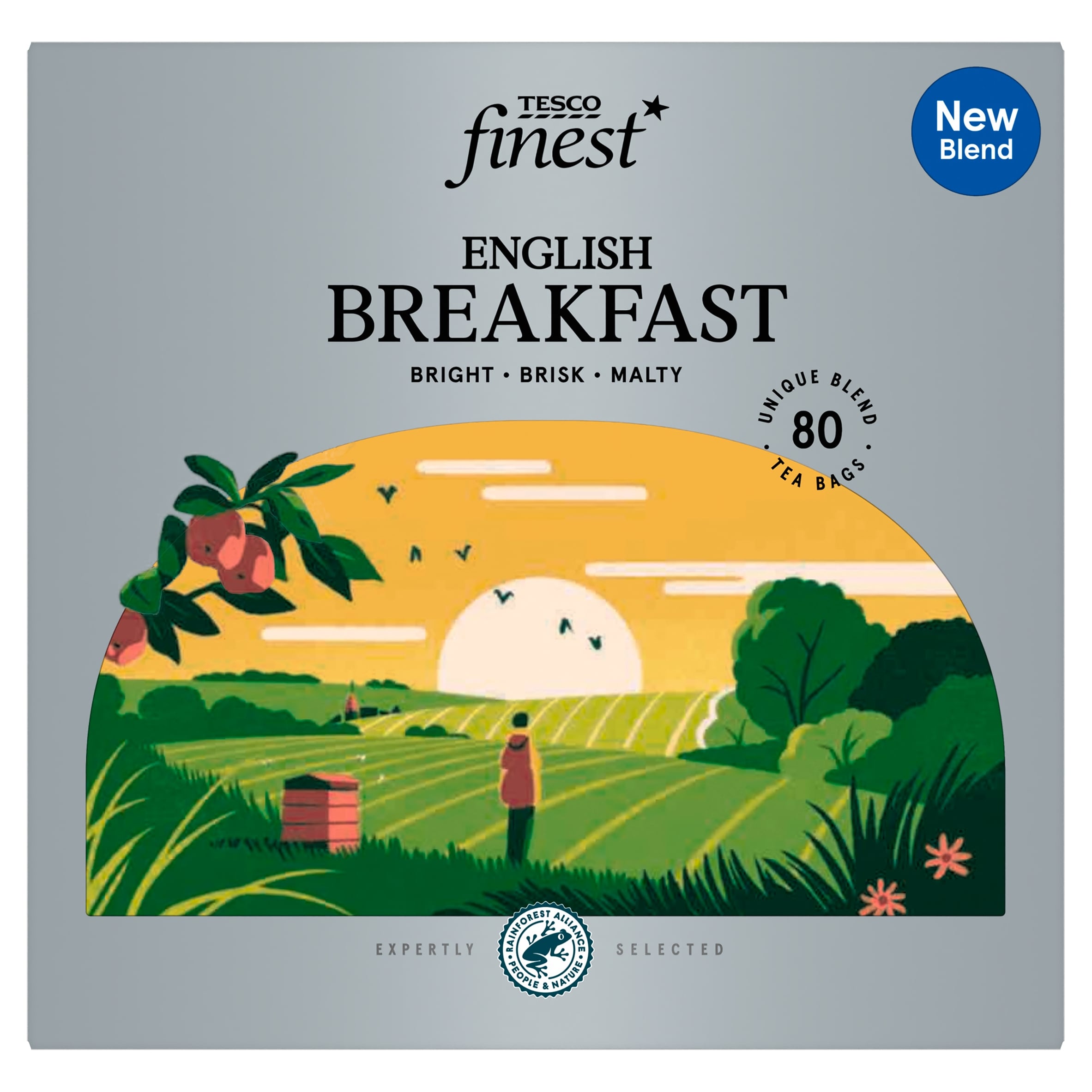 Tesco Finest 80 English Breakfast Tea Bags 250g