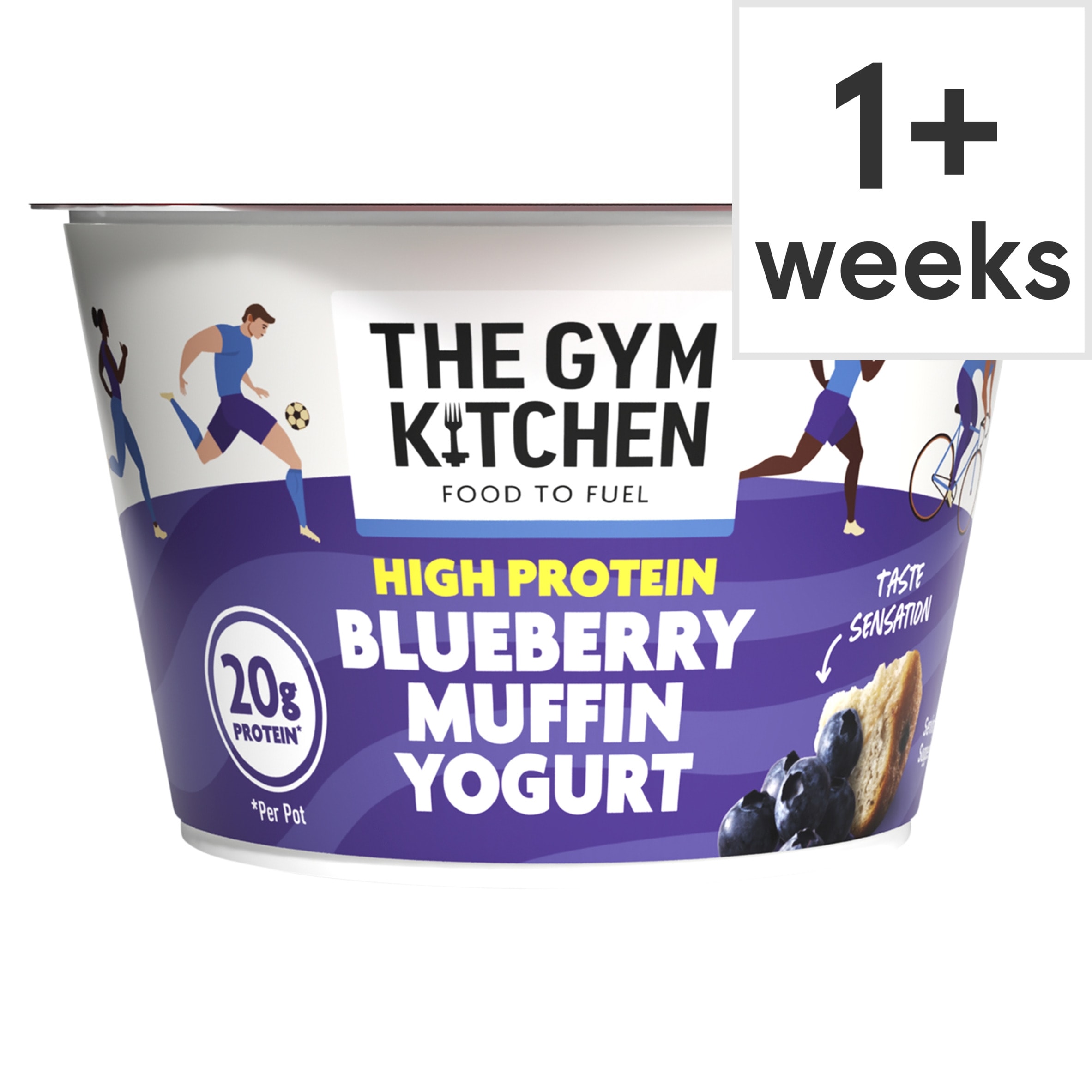 The Gym Kitchen Blueberry Muffin Protein Yogurt 200g