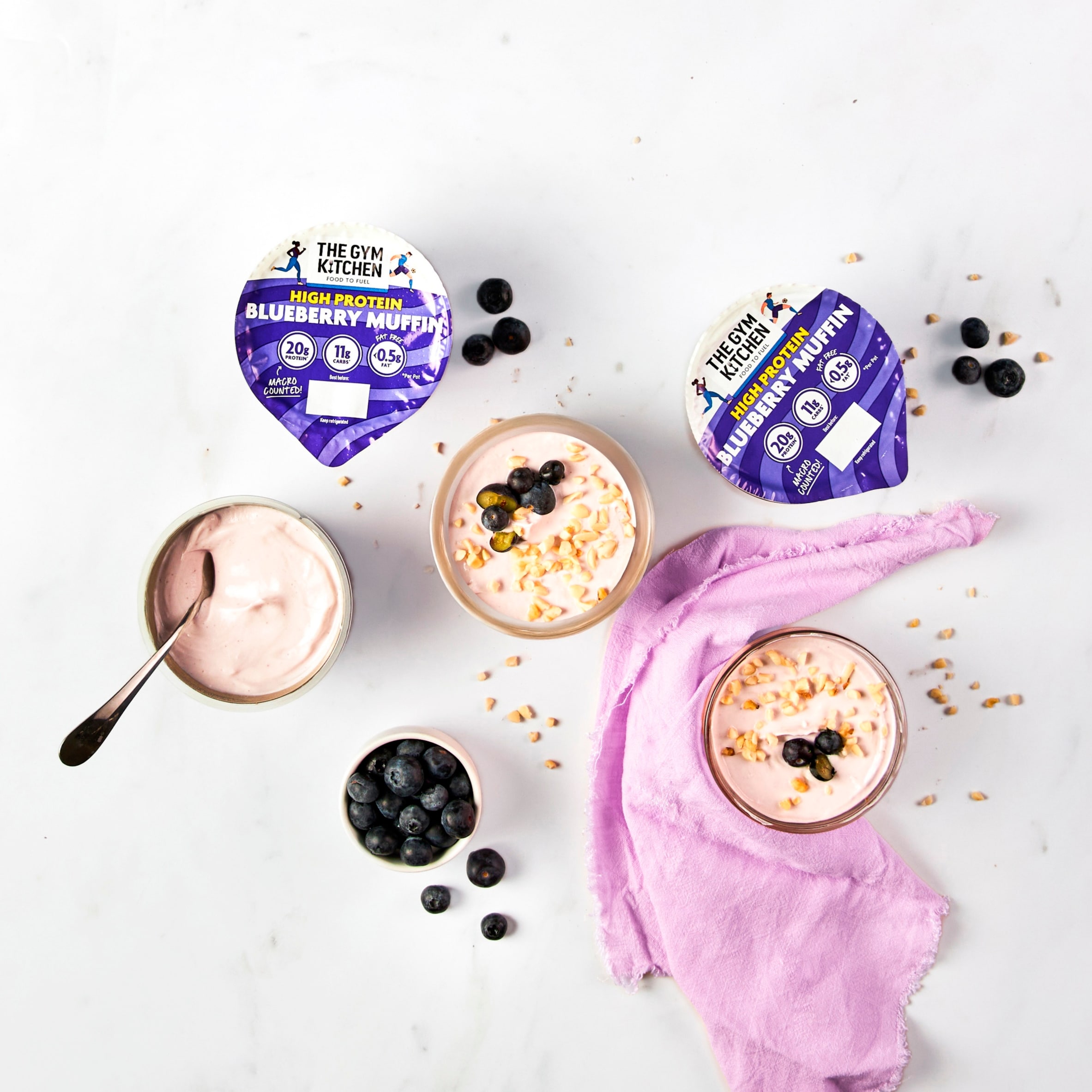 The Gym Kitchen Blueberry Muffin Protein Yogurt 200g thumbnail 2