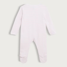 F&F Baby 3-Pack Sleepsuits in Pink thumbnail 2