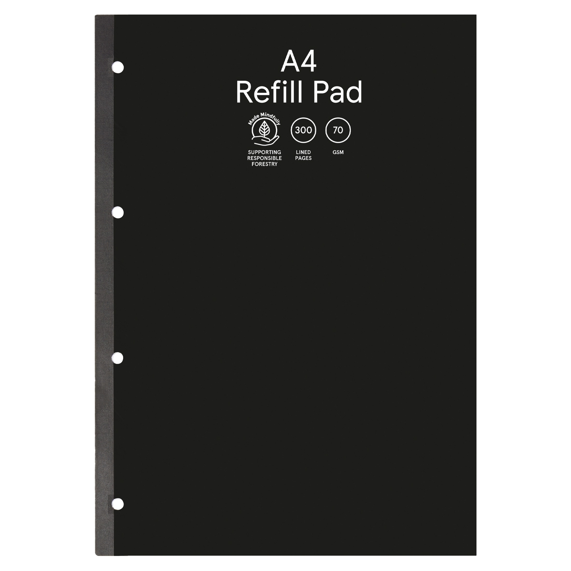 Tesco Stationery A4 Notebook Refill Pad 300 Pages