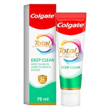 Colgate Total Active Prevention+ Deep Clean Toothpaste 75ml