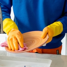 Marigold Medium Extra Life Kitchen Gloves thumbnail 2