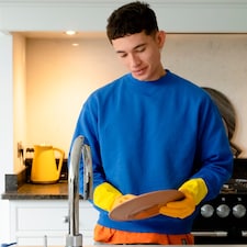 Marigold Medium Extra Life Kitchen Gloves thumbnail 5