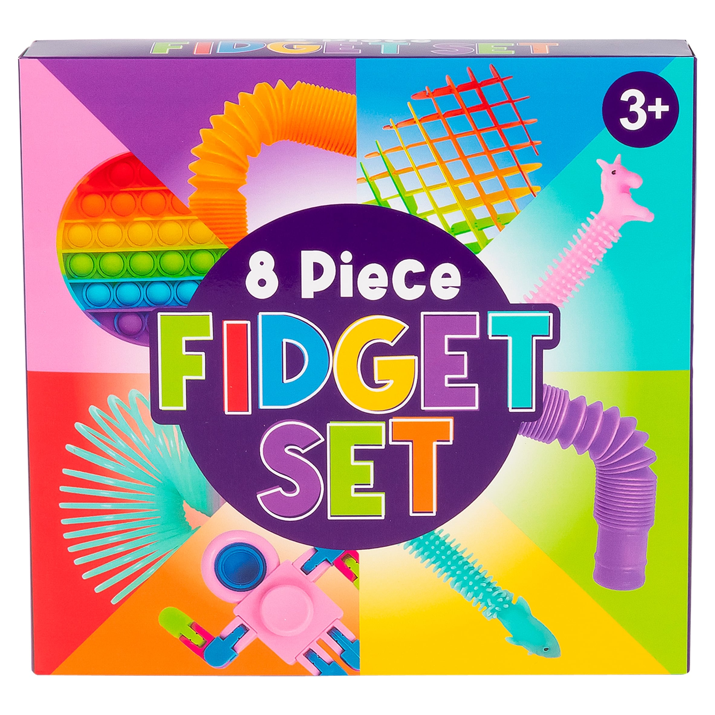 One For Fun 8 piece fidget set