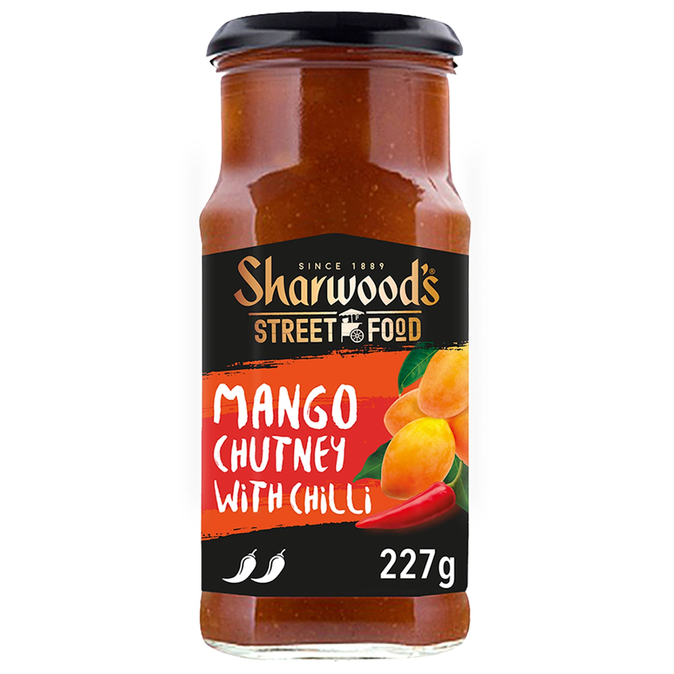 Sharwood's Street Food Mango Chutney with Chilli 227g