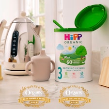 HiPP Organic 3 Growing up Baby Milk Powder Formula, From 12 Months, 800g thumbnail 2