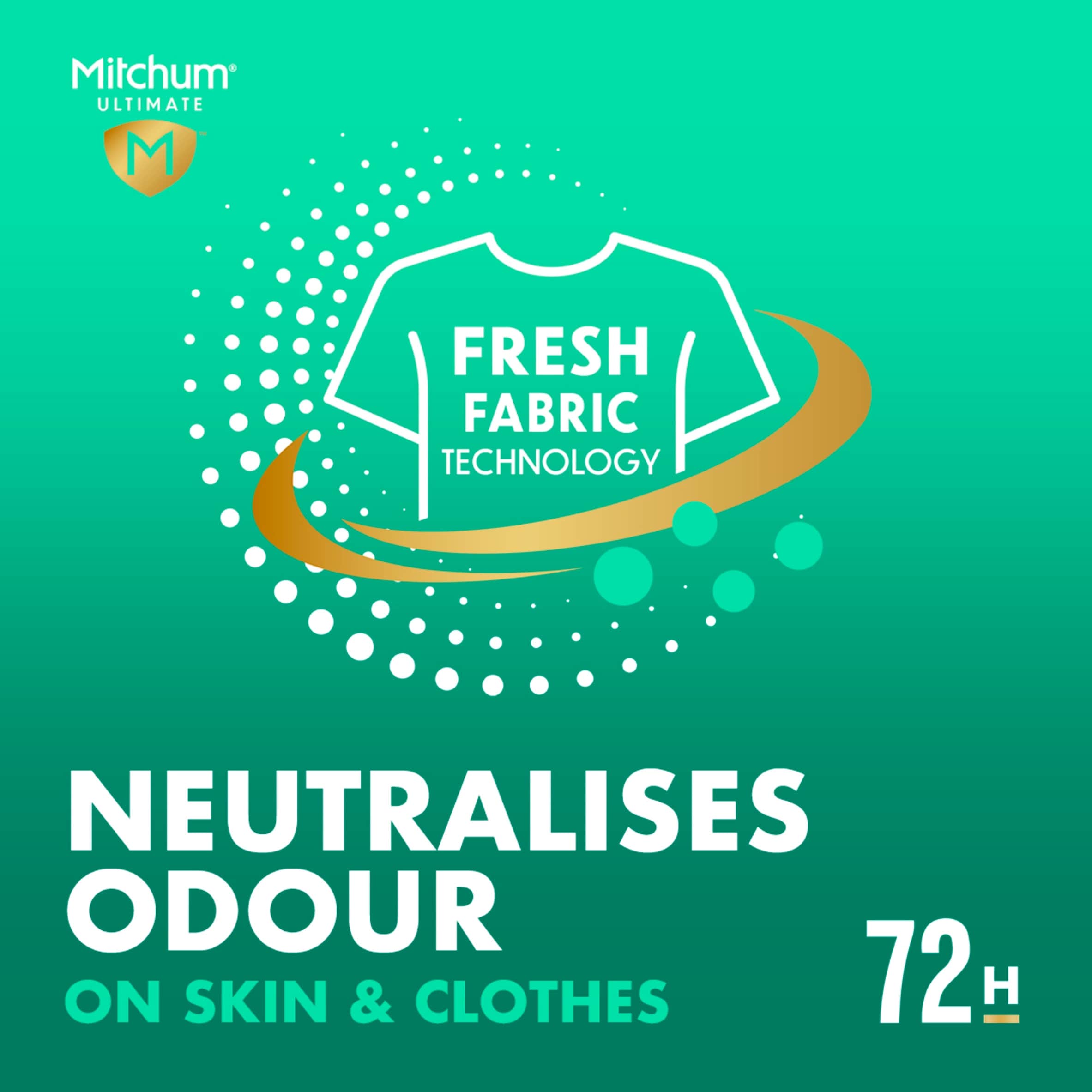 Mitchum Ultimate 72H Cotton Burst Anti Perspirant & Deodorant 250ml thumbnail 4