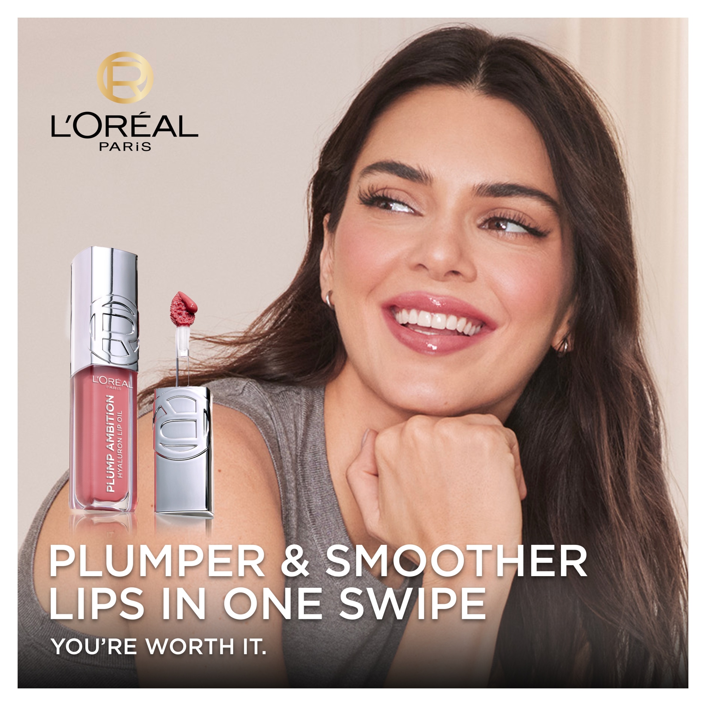 L'Oréal Paris Plump Ambition Lip Oil, 510 La Nuit Sparkle, 5ml thumbnail 2