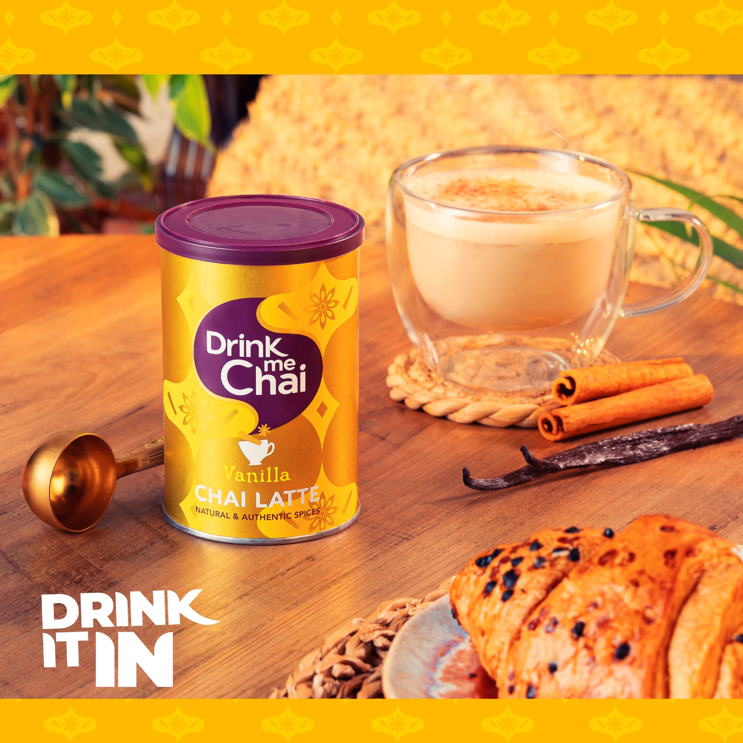 Drink Me Chai Vanilla Chai Latte 250g thumbnail 4