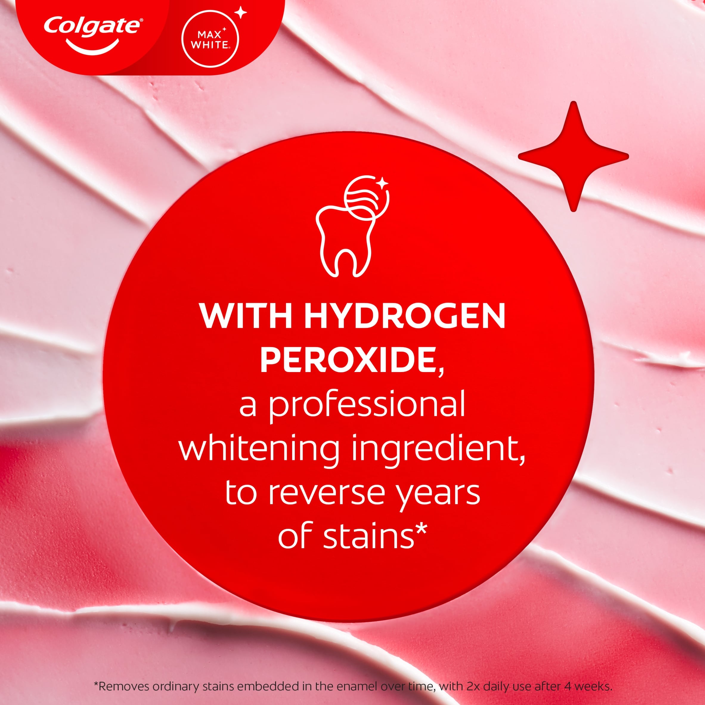 Colgate Max White Clinical Purifying Power Whitening Toothpaste 75ml thumbnail 3