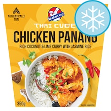 Kitchen Joy Chicken Panang Rich Coconut & Lime Curry with Jasmine Rice 350g