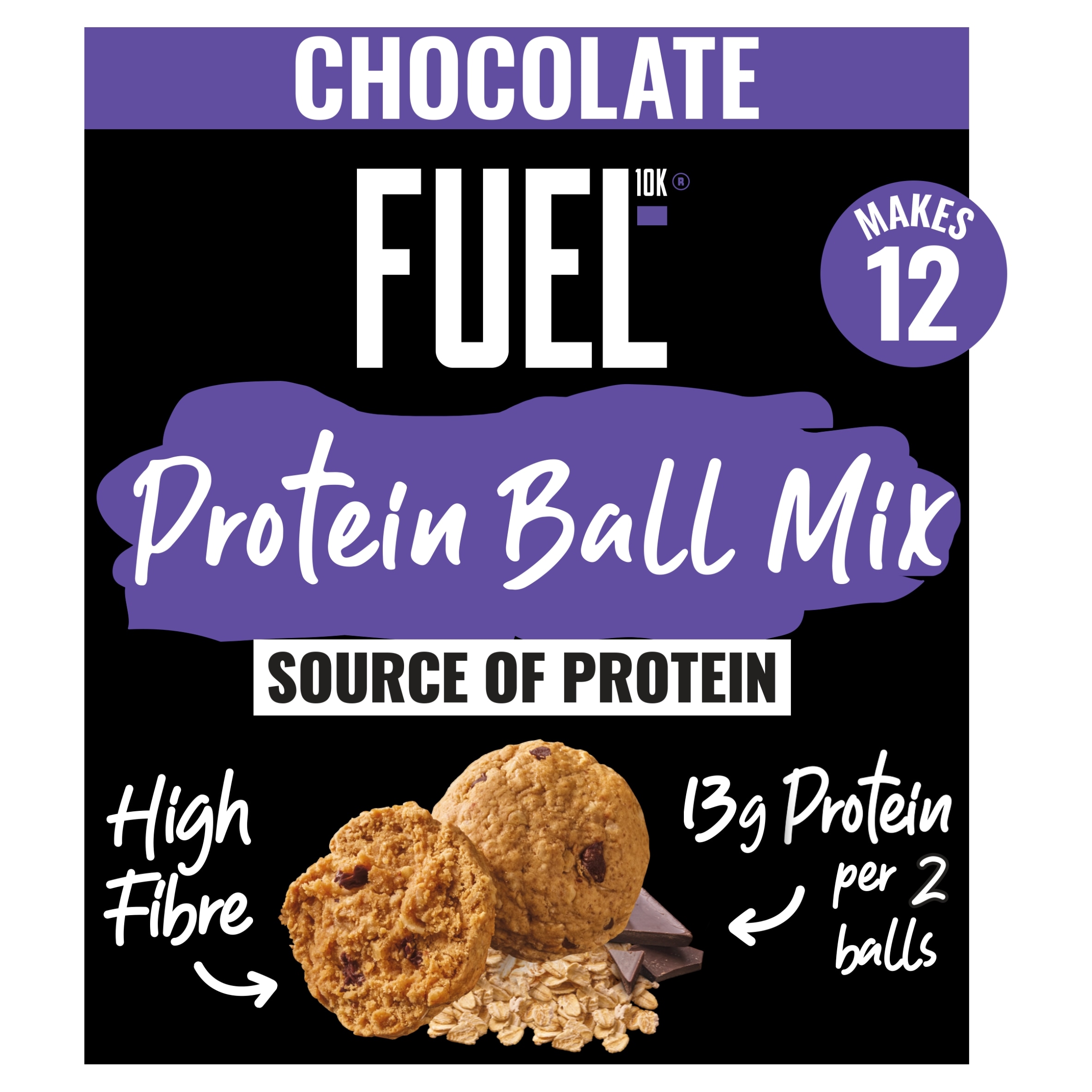 FUEL10K Baking Chocolate Protein Ball Mix 200g