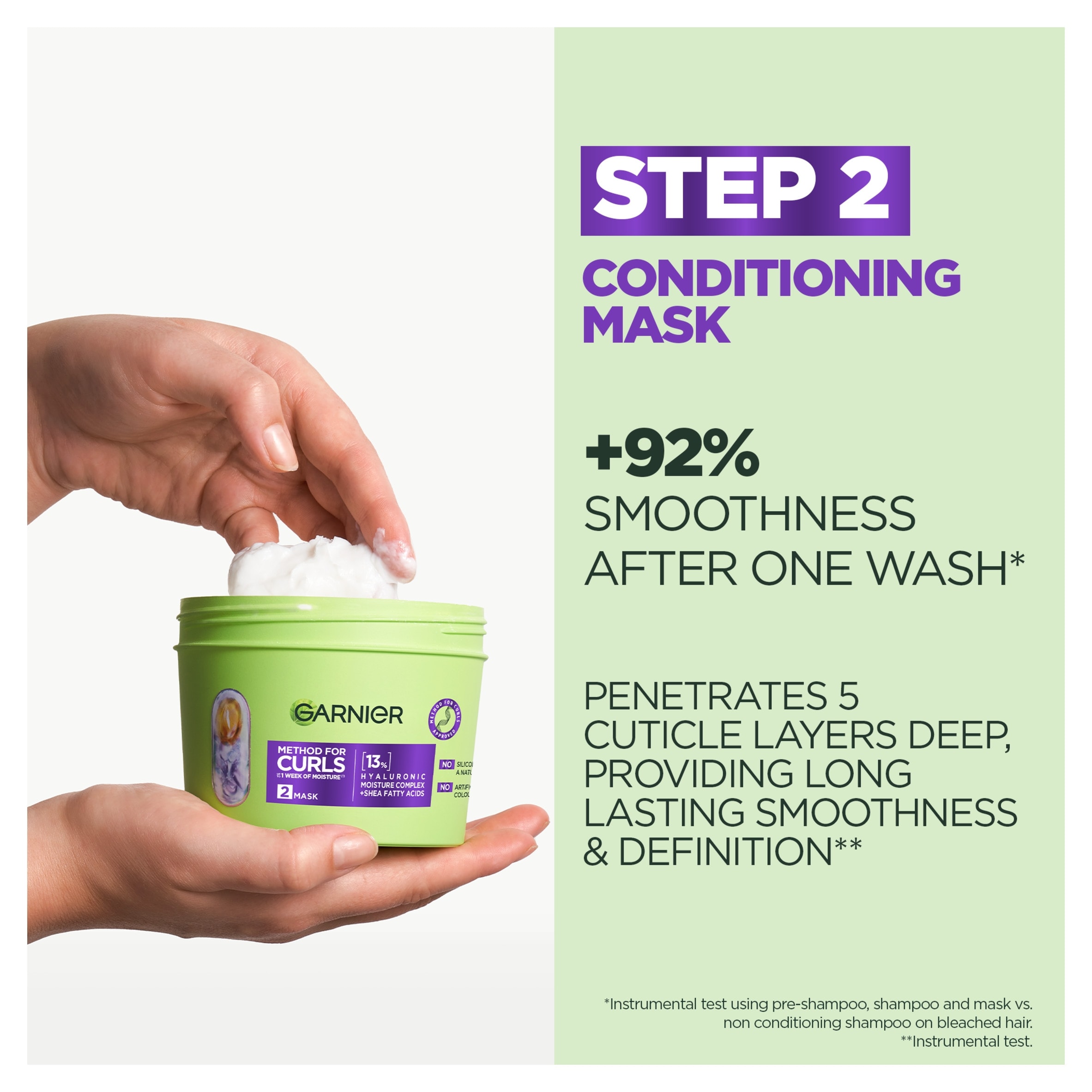 Garnier Method For Curls Hair Mask 370ml thumbnail 2