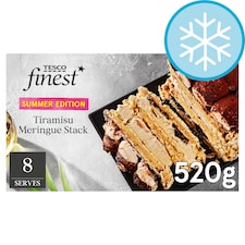 Tesco Finest Tiramisu Meringue Stack 520g