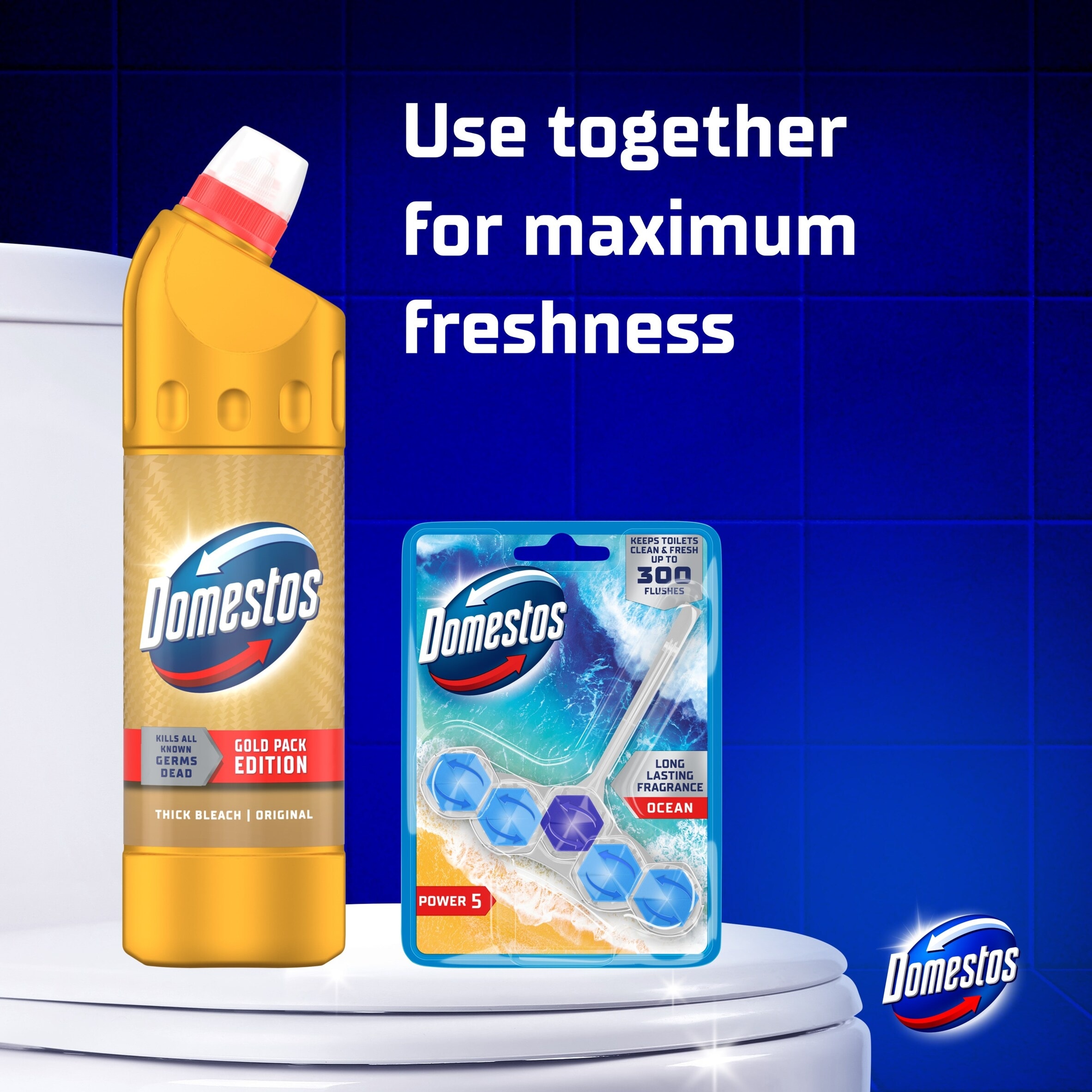 Domestos Gold Original Thick Bleach 750ml thumbnail 3