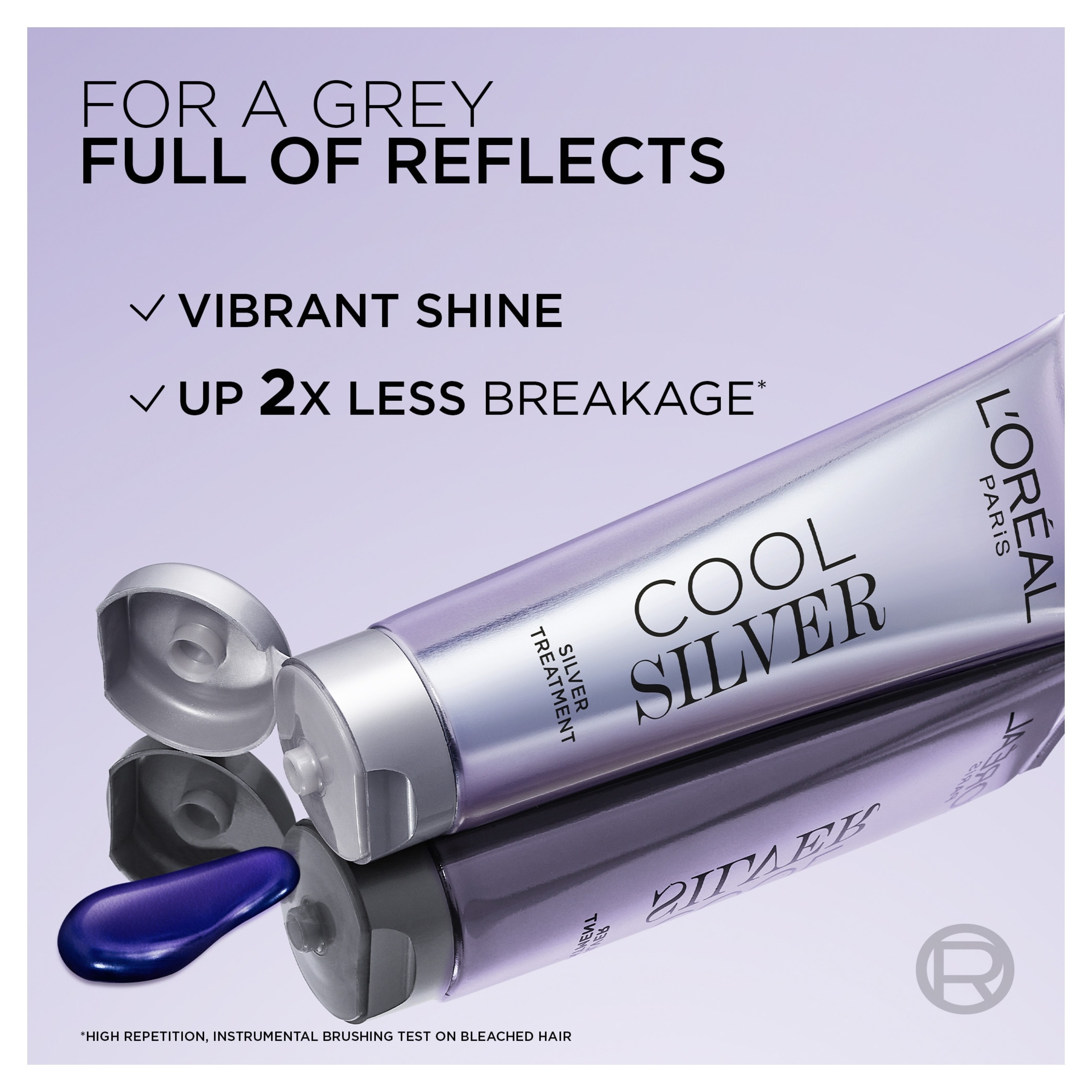 L'Oreal Paris Cool Silver Enhancing Silver Treatment Absolute Silver 114ml thumbnail 3
