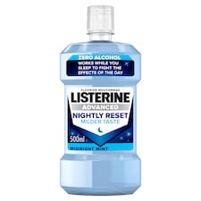 Listerine Advanced Nightly Reset Mouthwash 500ml