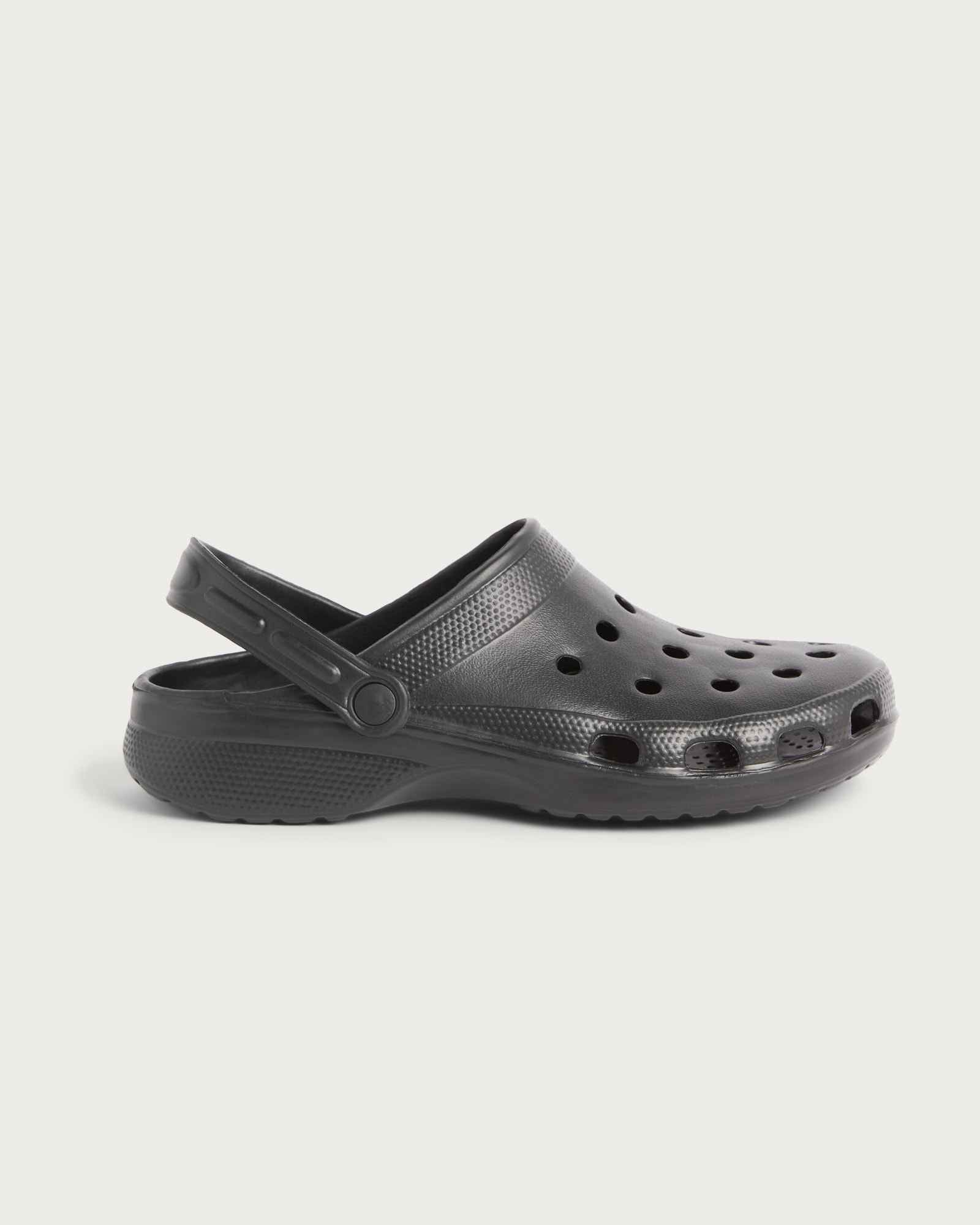 F&F Slip On Clogs in Black