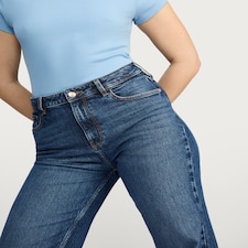 F&F Straight Jeans in Navy thumbnail 4