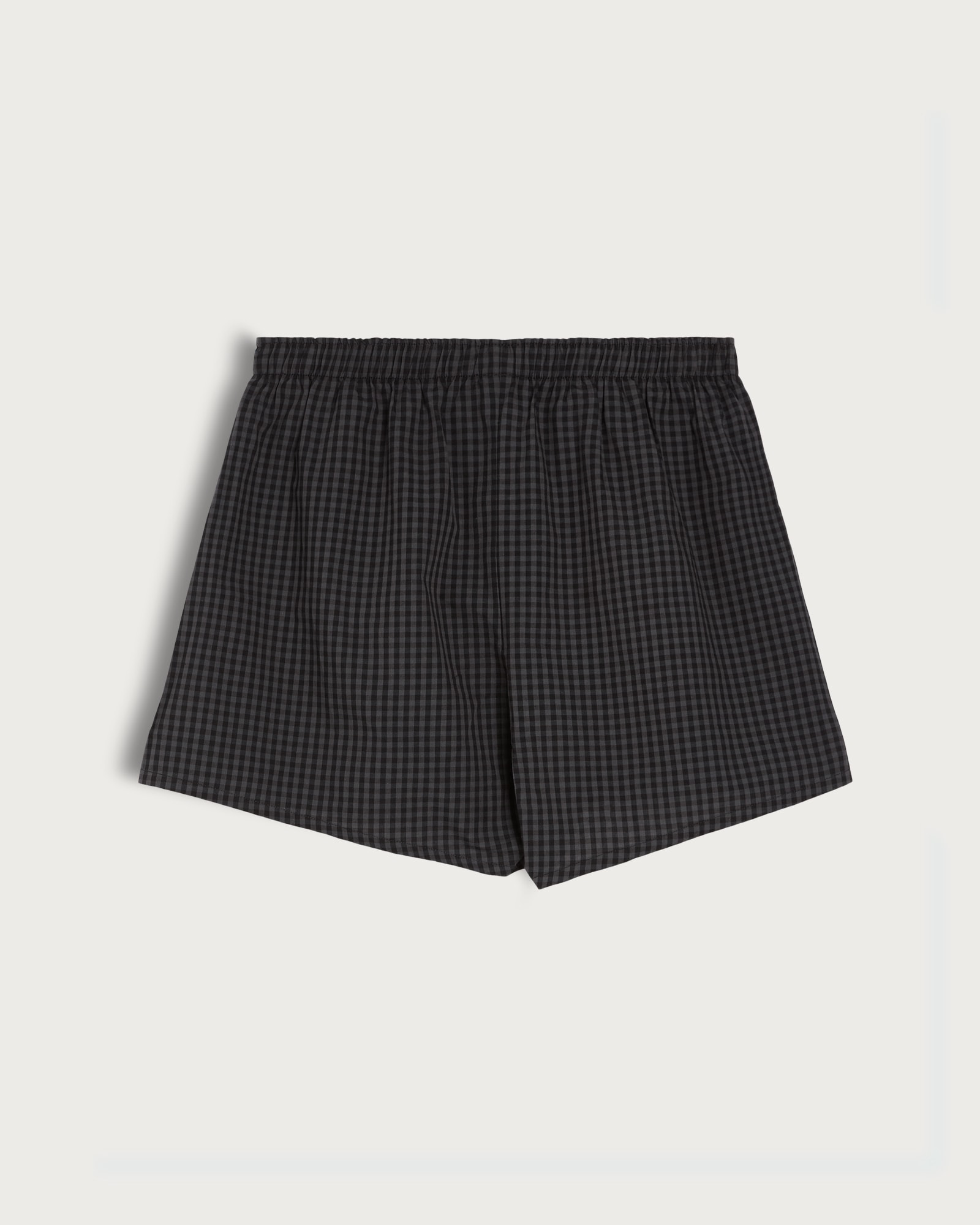 F&F 3-Pack Pure Cotton Checked Woven Boxers in Black thumbnail 2