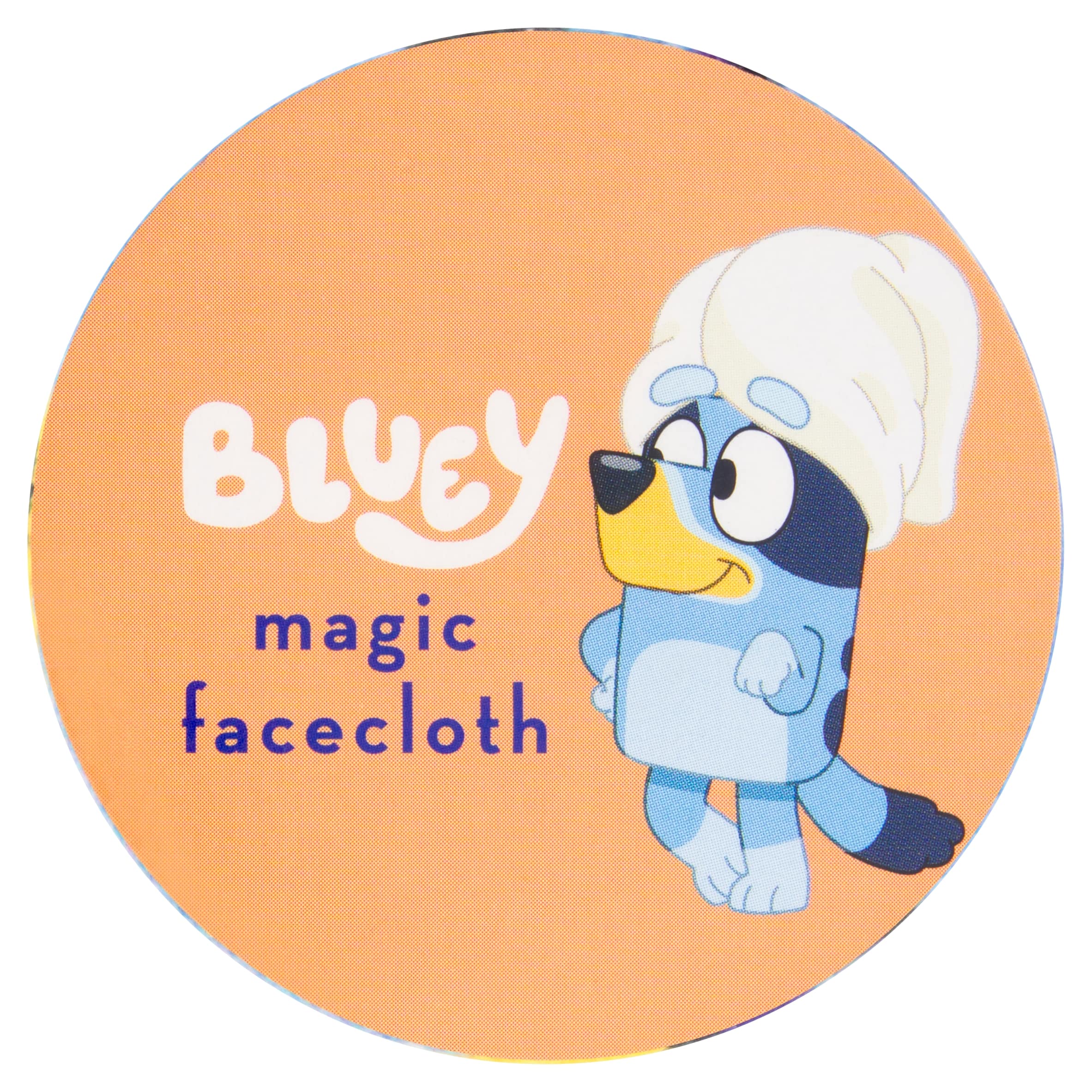 Bluey magic facecloth