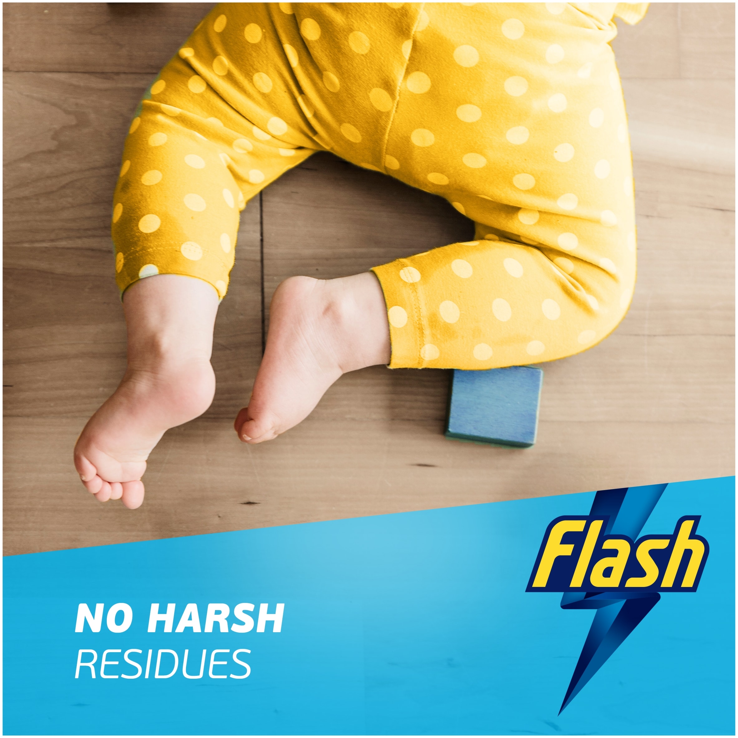 Flash All Purpose Bicarb Of Soda Eucalyptus Scent Floor Cleaner 1L thumbnail 3