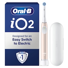 Oral-B iO Series 2 Clean & Care Pink Electric Toothbrush and Travel Case