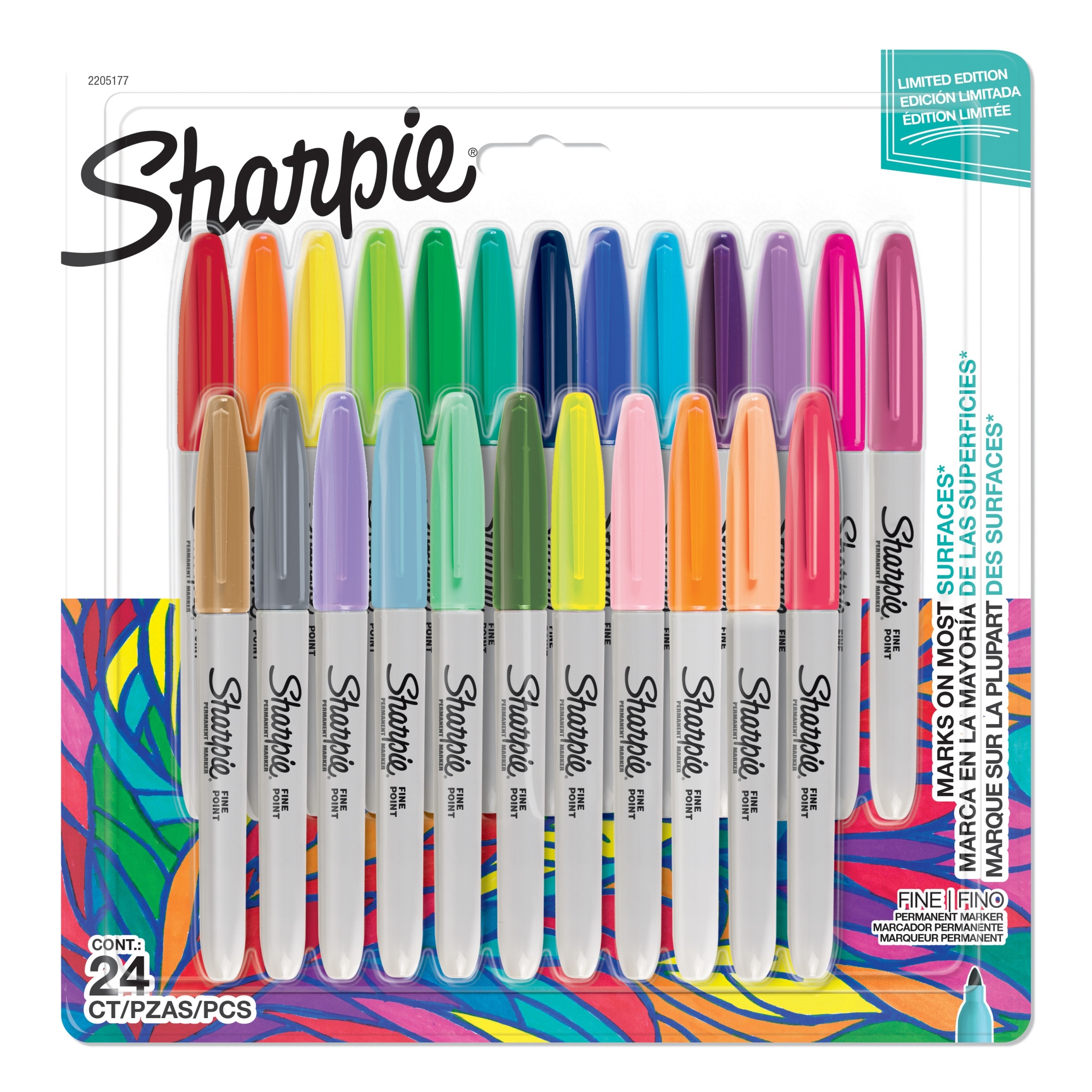 Sharpie Stained Glass 24PK