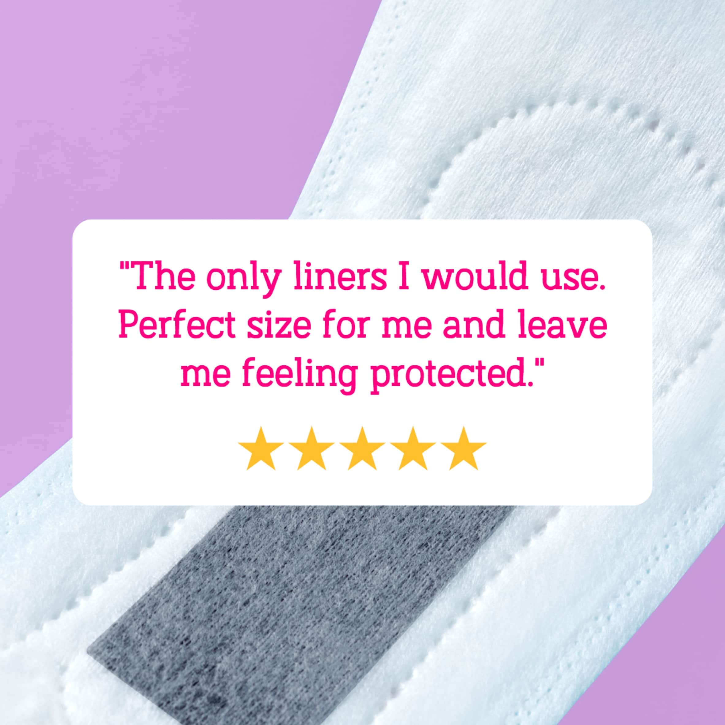 Flo Sensitive Bladder Bamboo Liners (16 Liners) - Discreet, Light Incontinence, Ultra-Thin + Hypoallergenic thumbnail 4