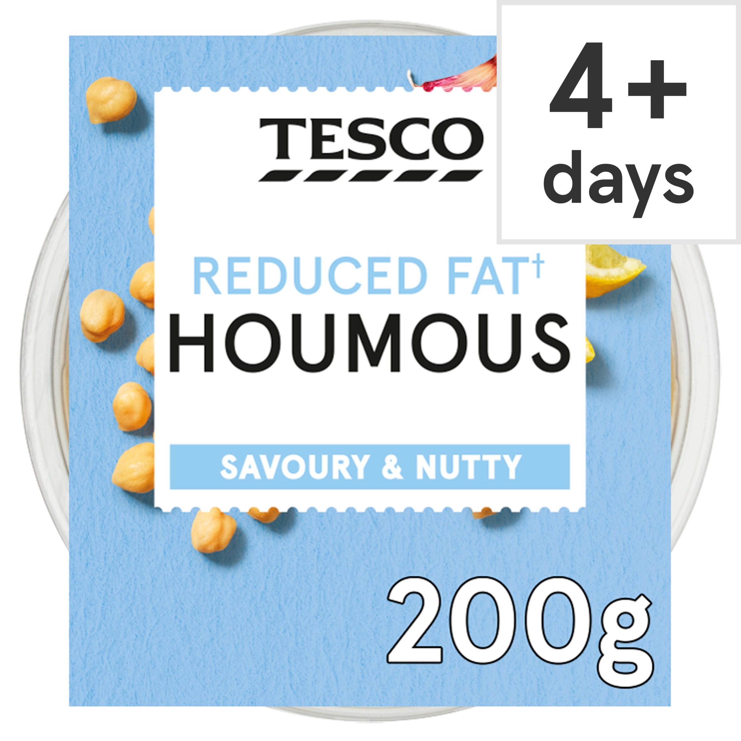 Tesco Reduced Fat Houmous 200g 