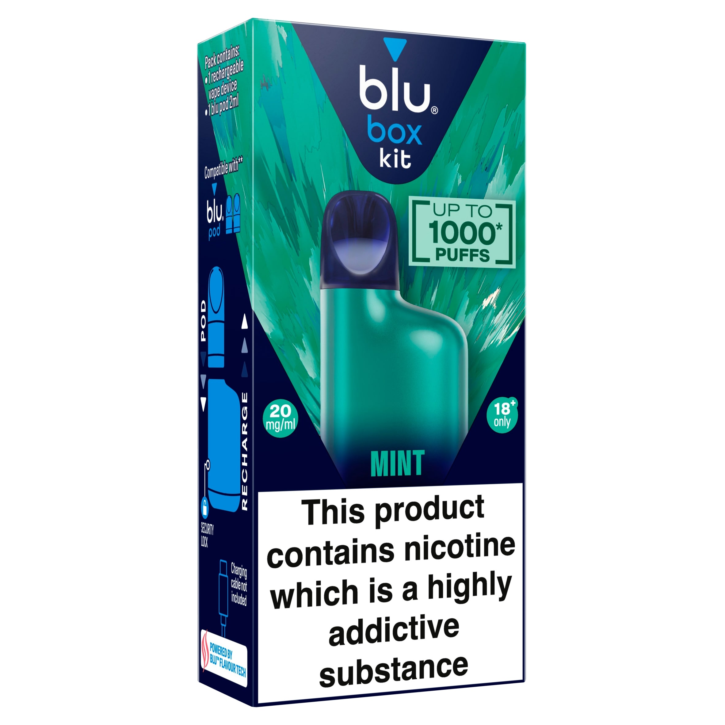blu box Mint Kit 20mg/ml 2ml thumbnail 2