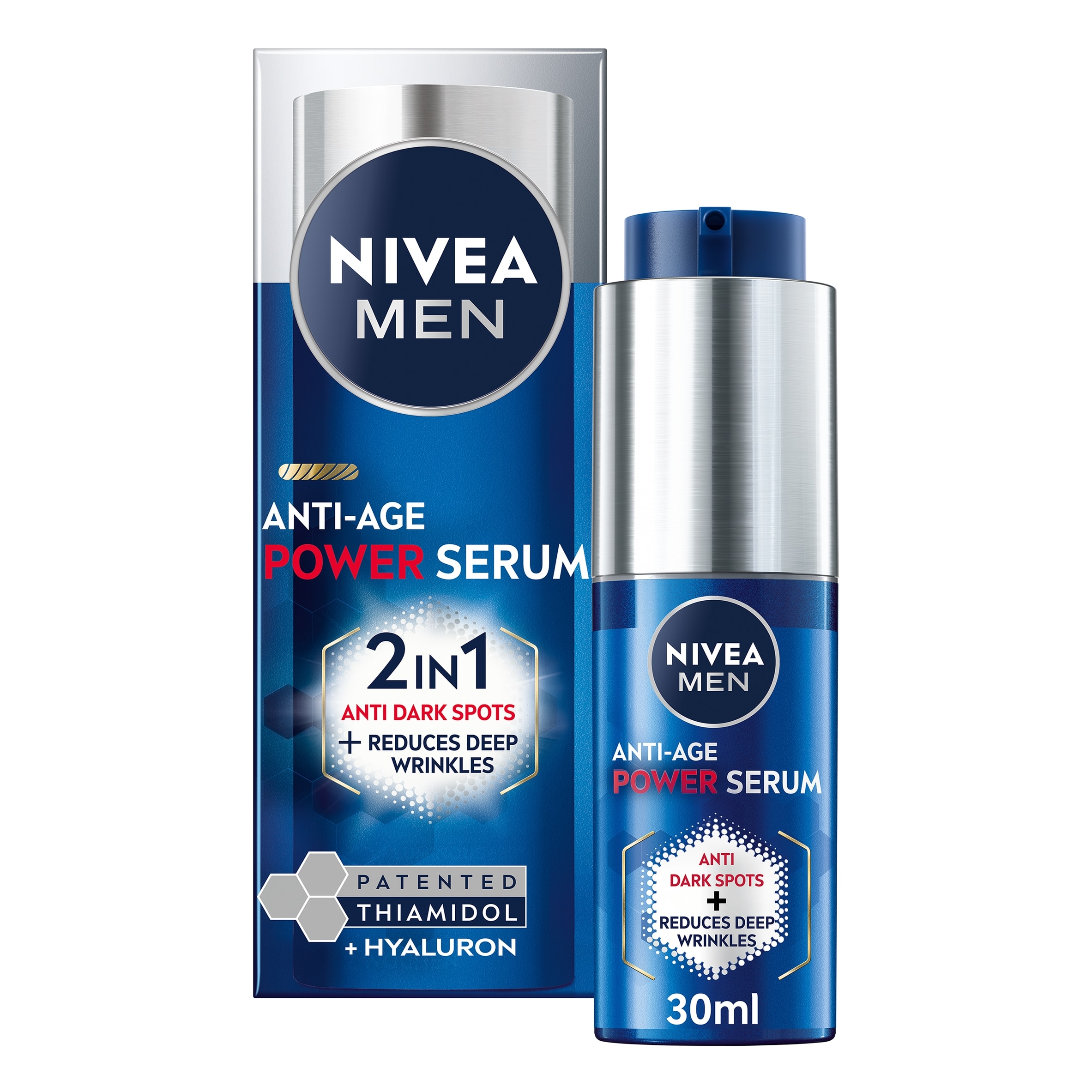 NIVEA MEN 2in1 Anti-Age Power Serum 30ml