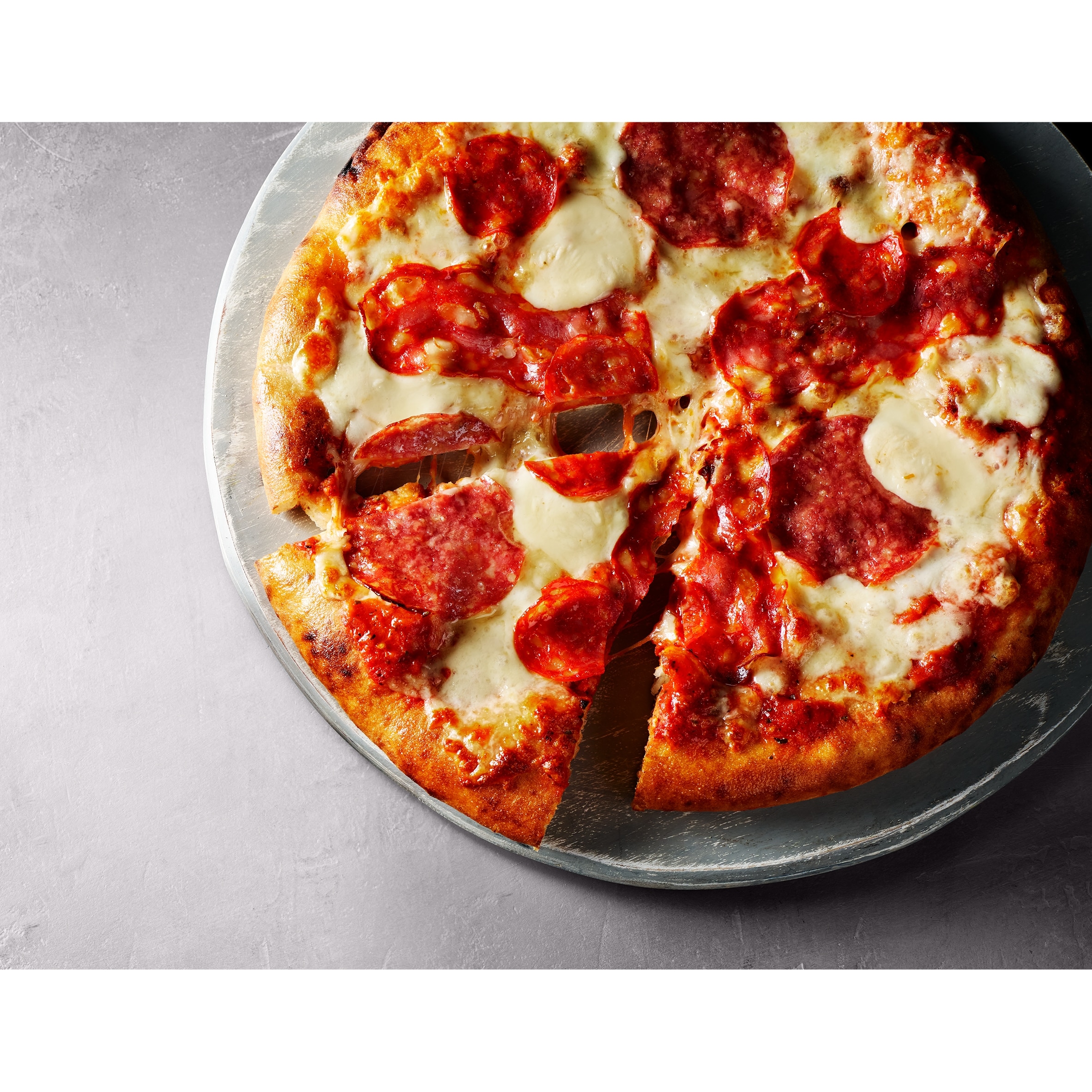 Tesco Finest Italian Meats Wood Fired Pizza 405g thumbnail 2