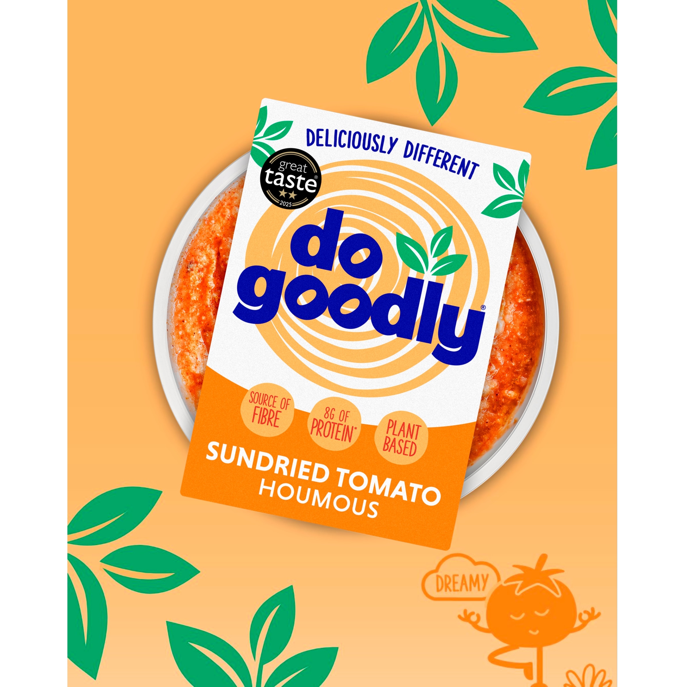 Do Goodly Sun Dried Tomato Houmous 150g thumbnail 5