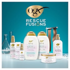 OGX Rescue Fusions Hyaluronic Acid +Pro-Vitamin B5 Conditioner 385ml thumbnail 3