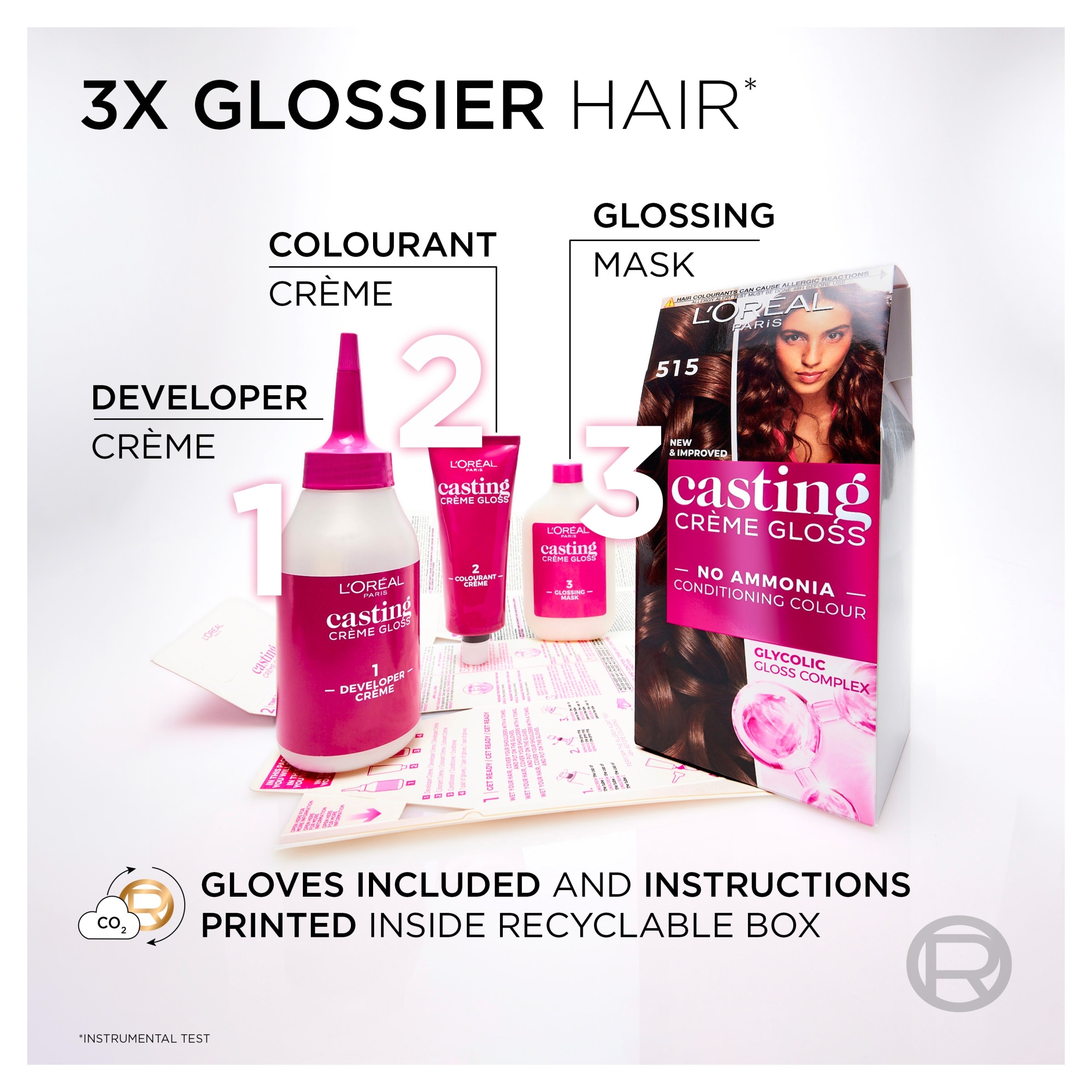 L'Oreal Paris Casting Creme Gloss 780 Caramel Moccaccino Semi-Permanent Hair Dye thumbnail 5