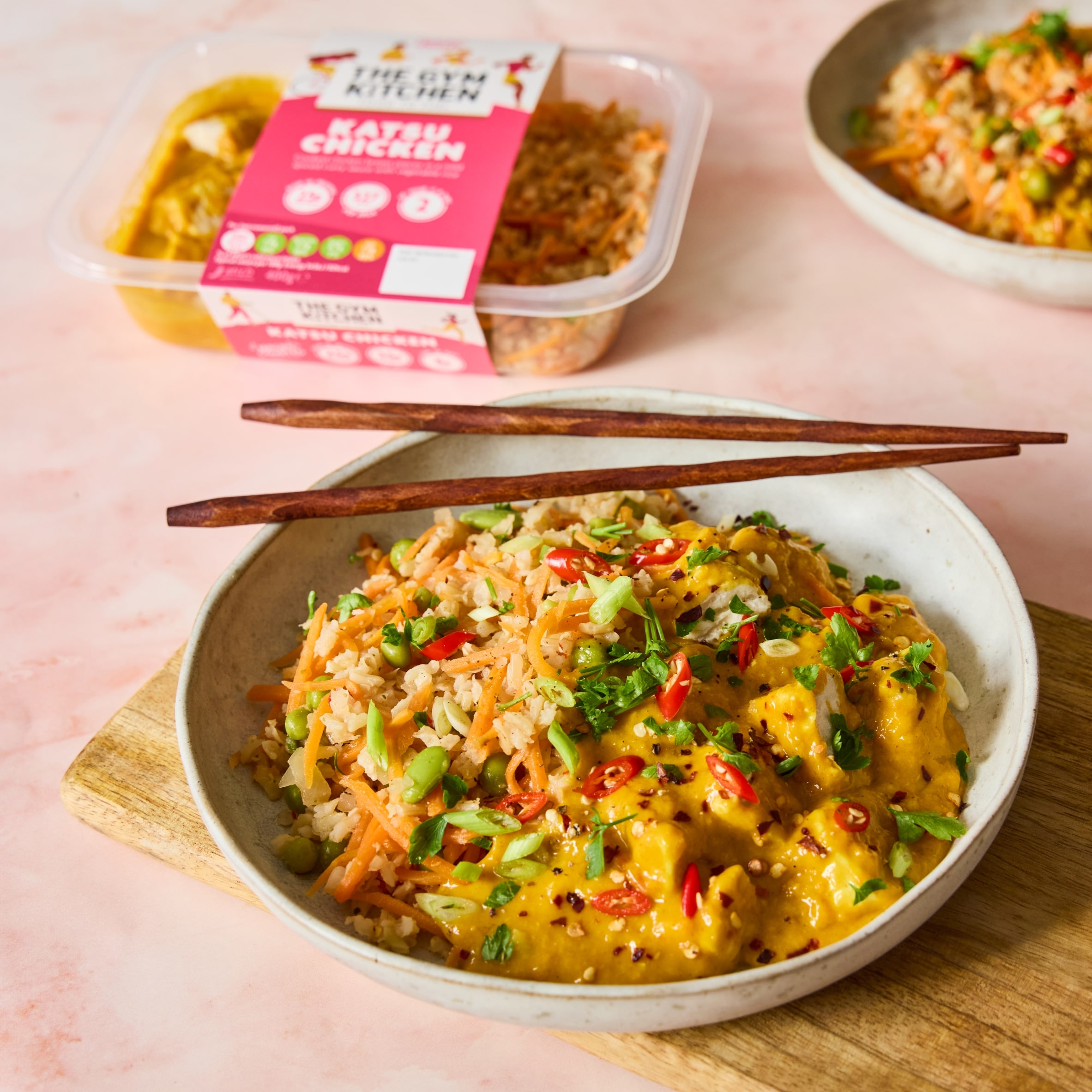 The Gym Kitchen Katsu Chicken 400g thumbnail 2