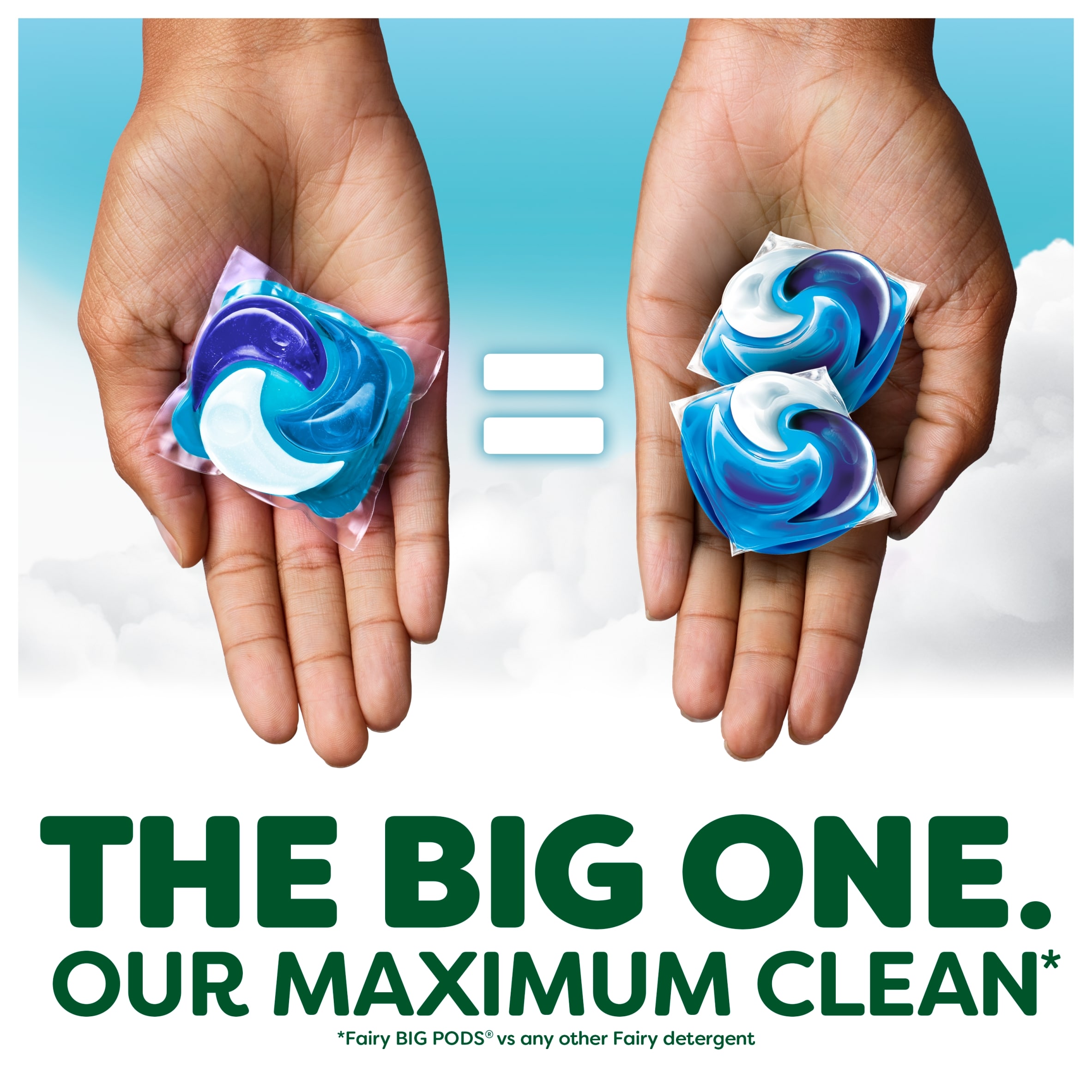 Fairy Non Bio Big One Washing Liquid Pods 29 washes 1151.3g thumbnail 5