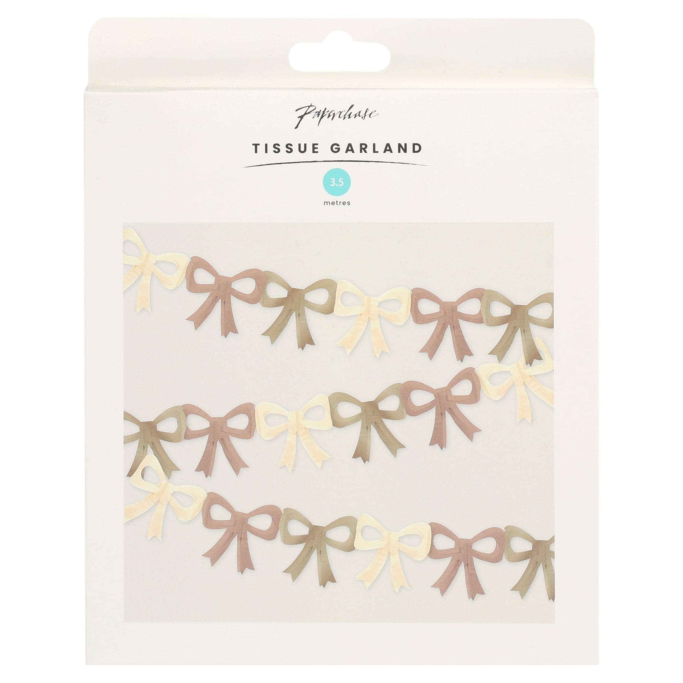 Paperchase bow Bunting 3.5 meters