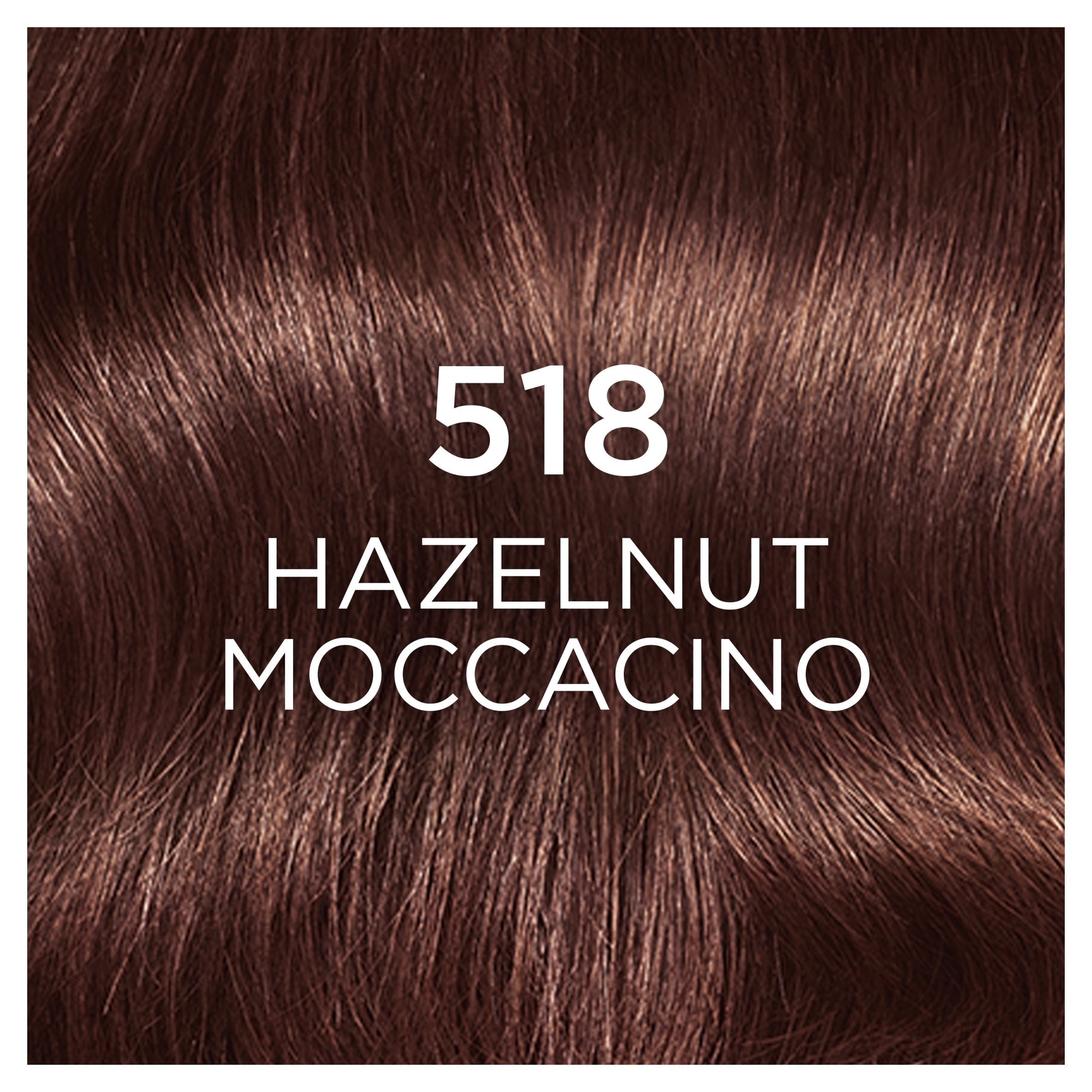 L'Oreal Paris Casting Creme Gloss 518 Hazelnut Moccaccino Semi-Permanent Hair Dye thumbnail 2