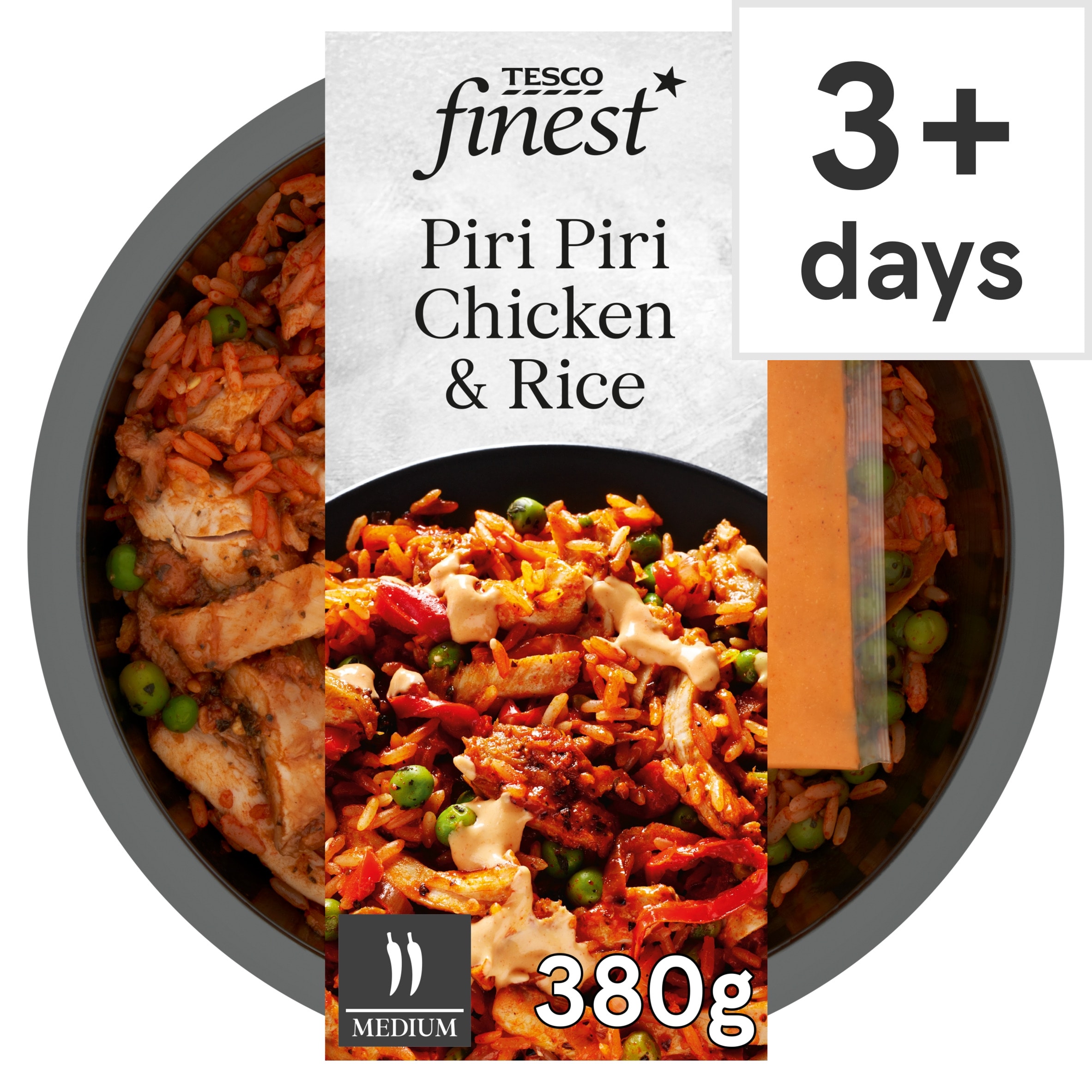 Tesco Finest Piri-Piri Chicken & Rice 380g
