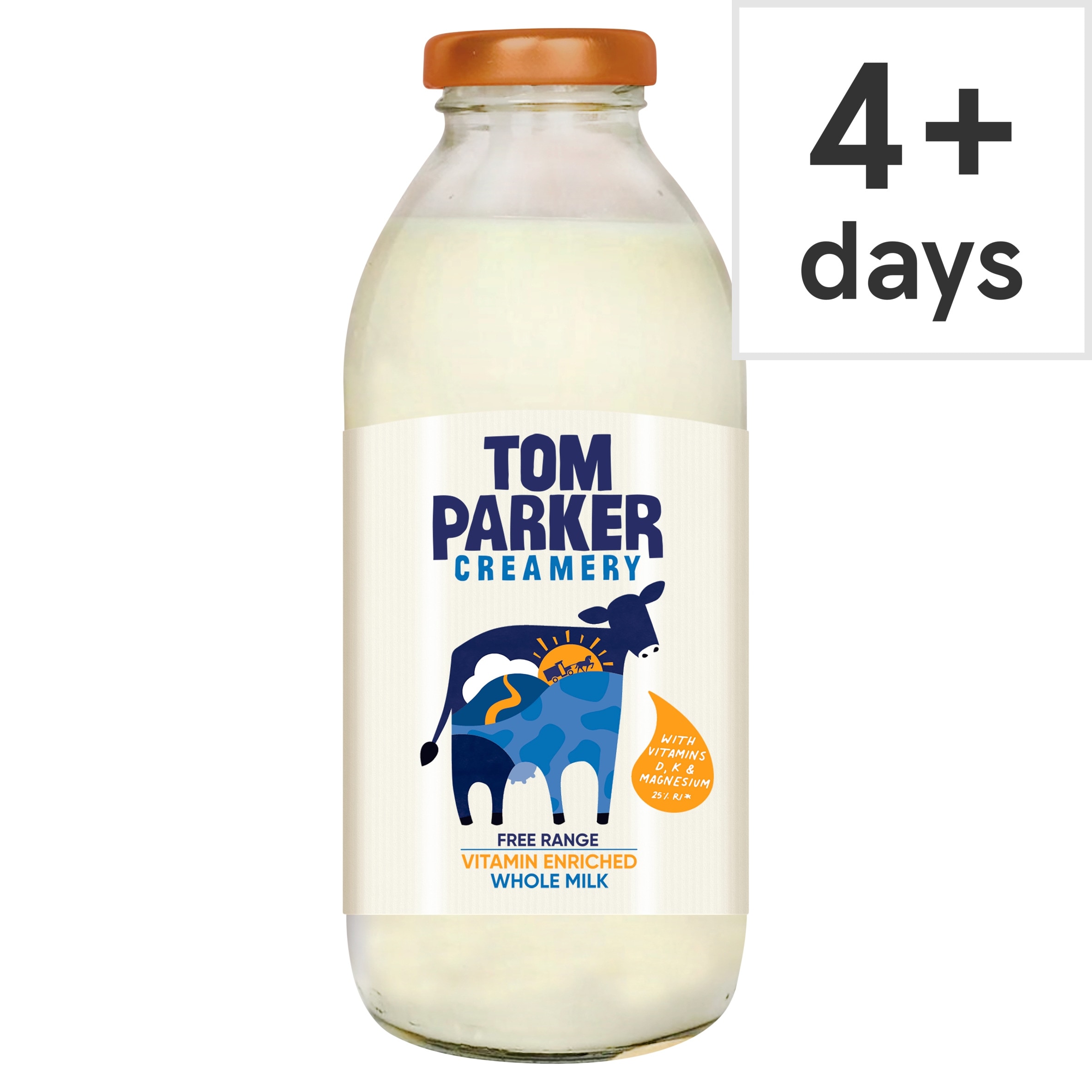 Tom Parker Creamery Vitamin Enriched Whole Milk