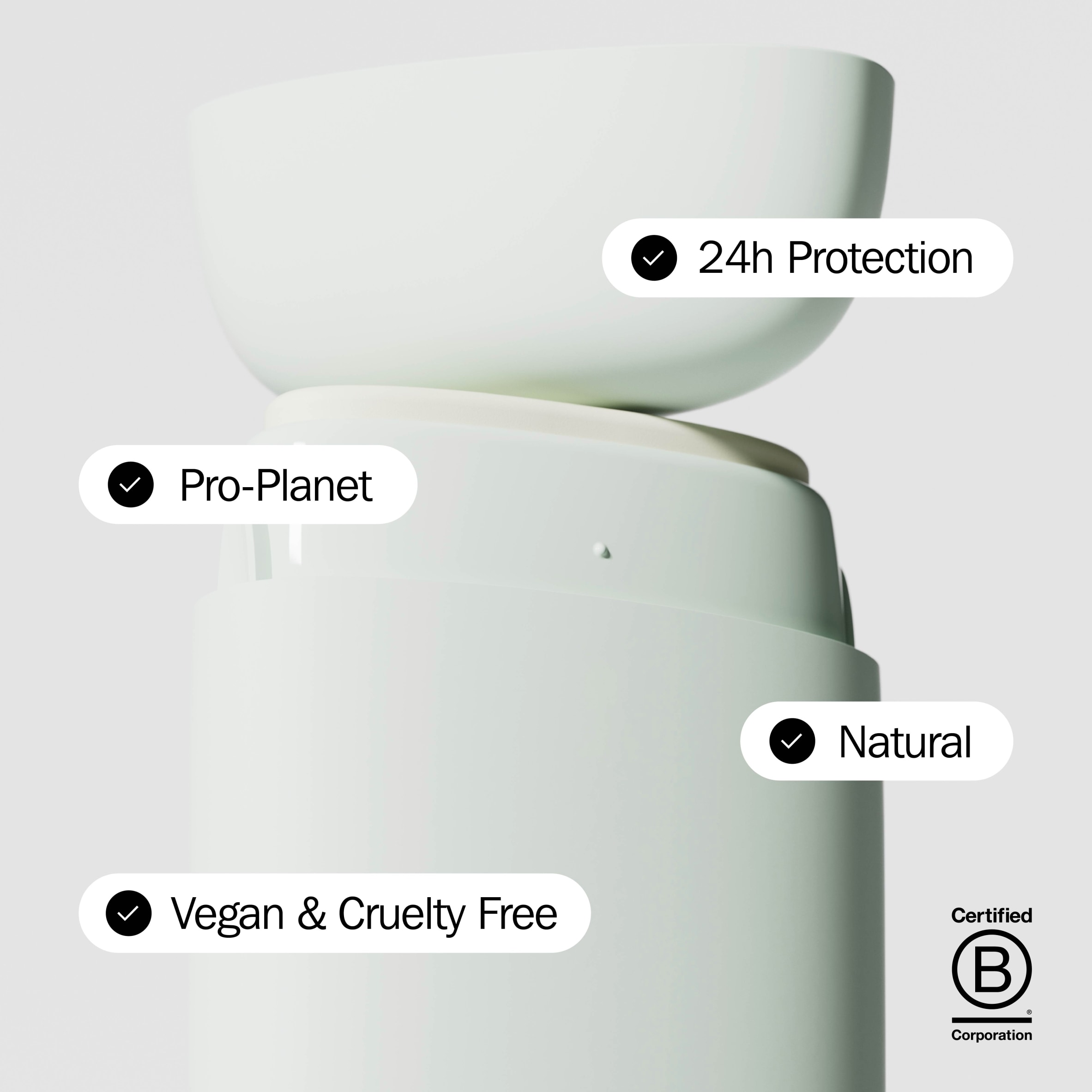 Fussy Refillable Natural Deodorant Tropic Tonic 40g thumbnail 3