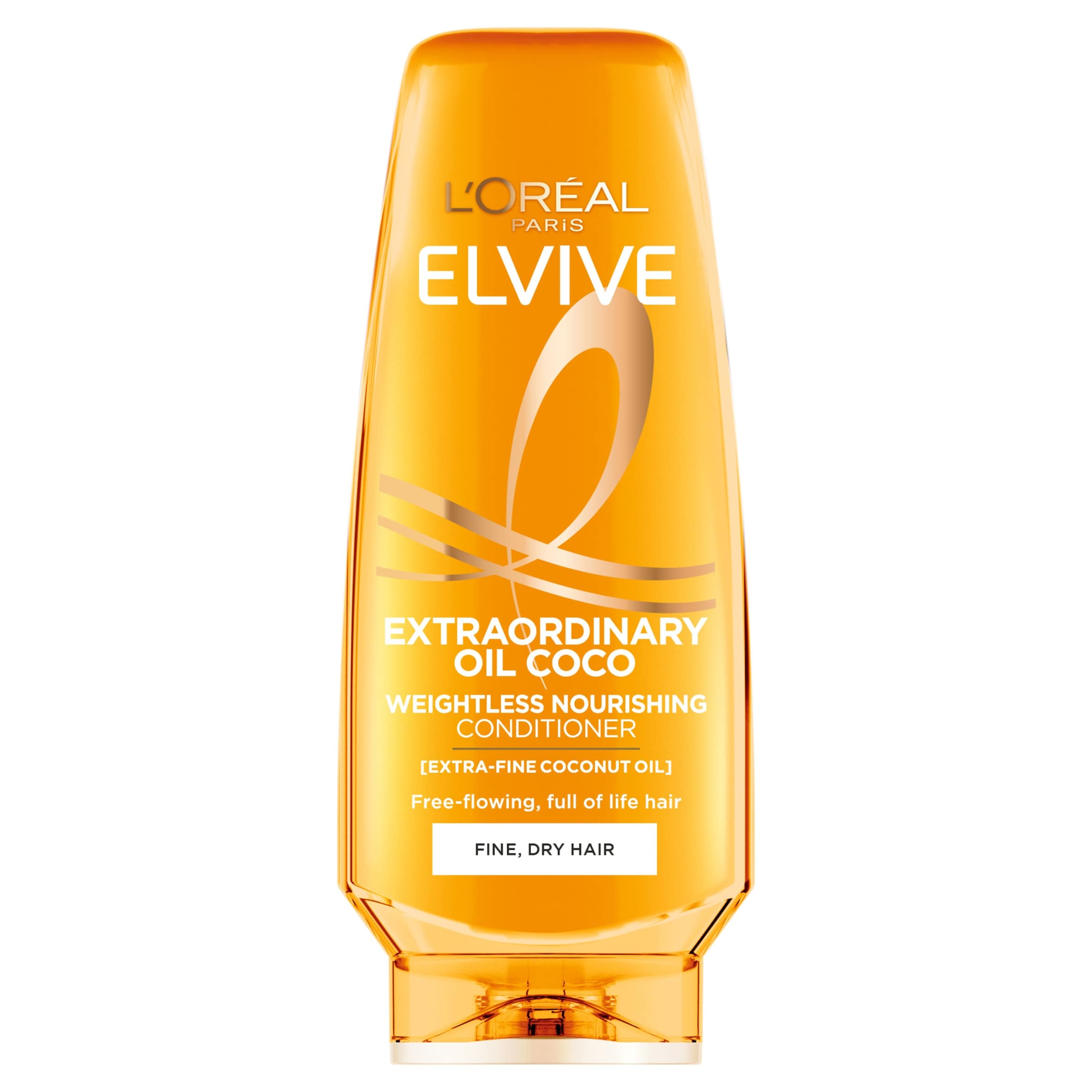 L'Oreal Paris Elvive Extraordinary Oil Coco Weightless Nourishing Conditioner, 200ml