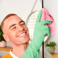 Marigold Medium Stronger Bathroom Gloves thumbnail 5