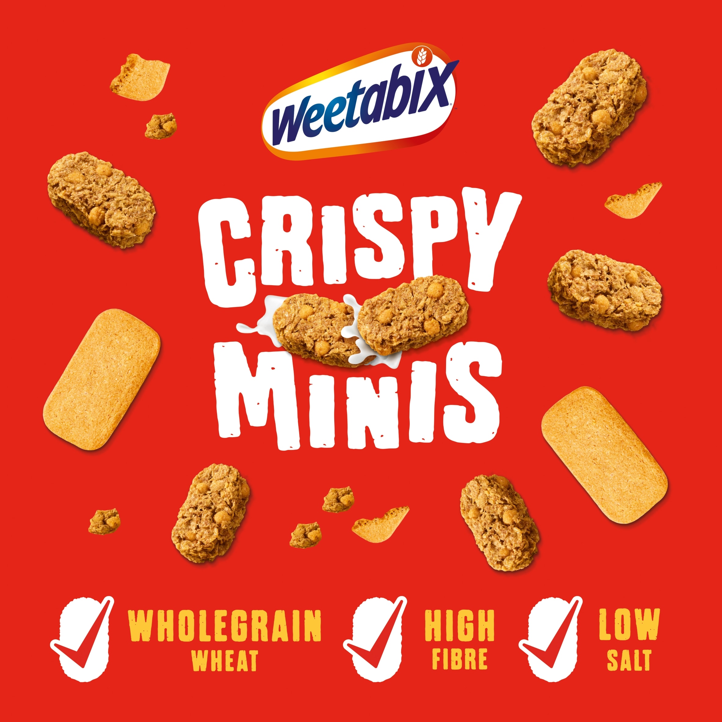 Weetabix Crispy Minis Caramelised Biscuit Cereal 500g thumbnail 4