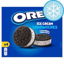 Oreo Vanilla Ice Cream Sandwiches 4x110ml