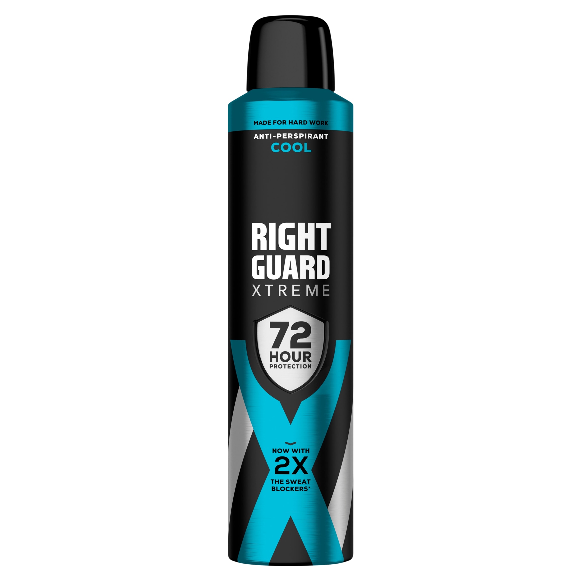 Right Guard Xtreme Male 72 Hours Protection Anti-Perspirant Cool 250ml 